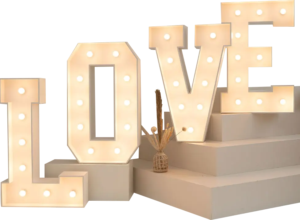 XXL Love Letters mieten